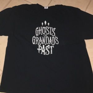 Ghosts of grandads past punk metal band shirt